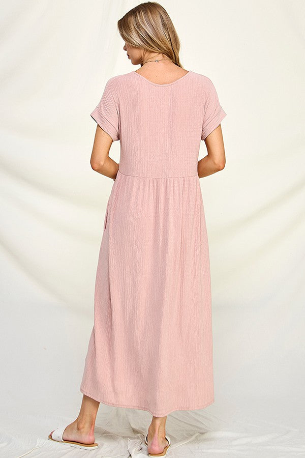 Sophia Crinkle Dress