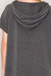 Sierra Hoodie Pocket Dress (Grey)