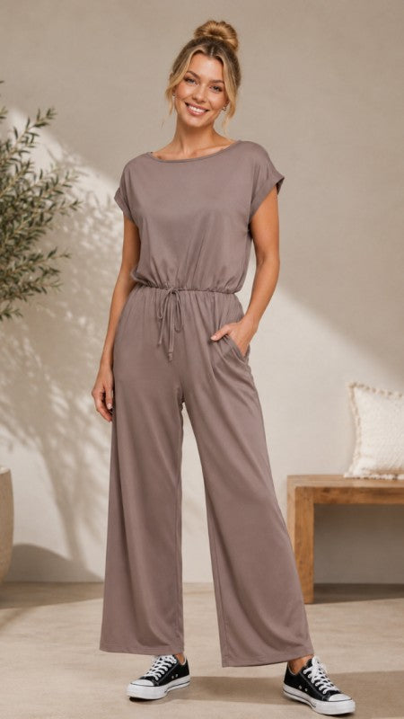 Ava Round Neck Jumpsuit