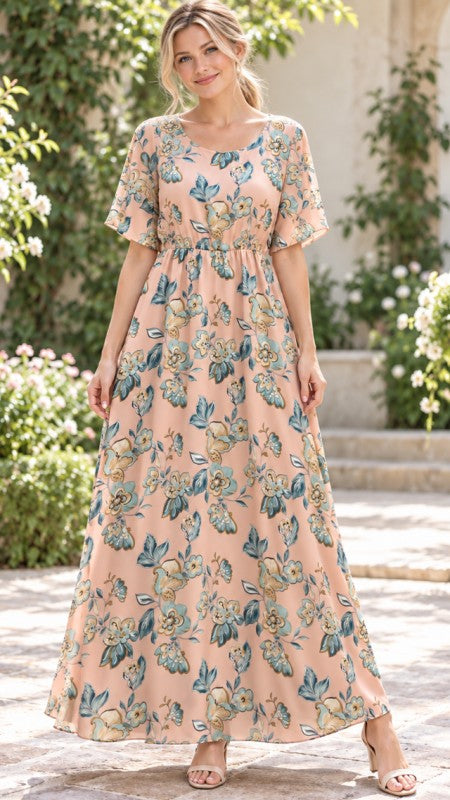 Amanda Floral Maxi Dress