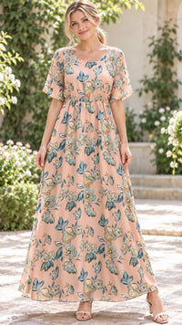 Amanda Floral Maxi Dress