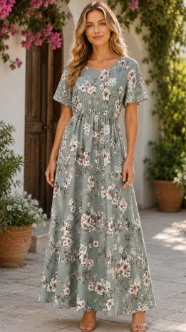 Amanda Floral Maxi Dress