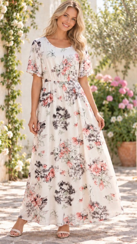 Amanda Floral Maxi Dress