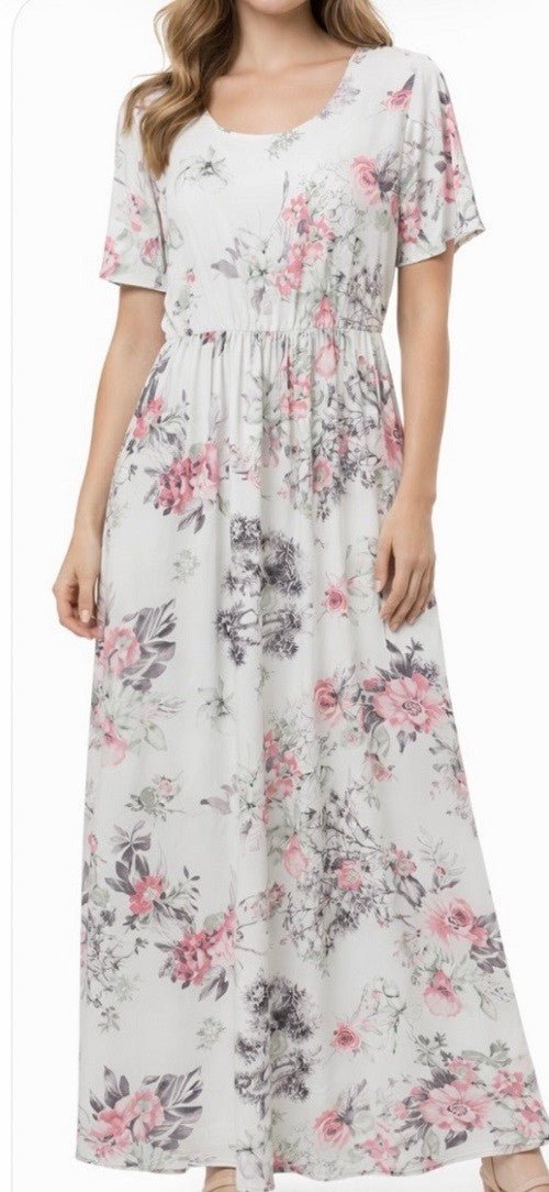 Amanda Floral Maxi Dress