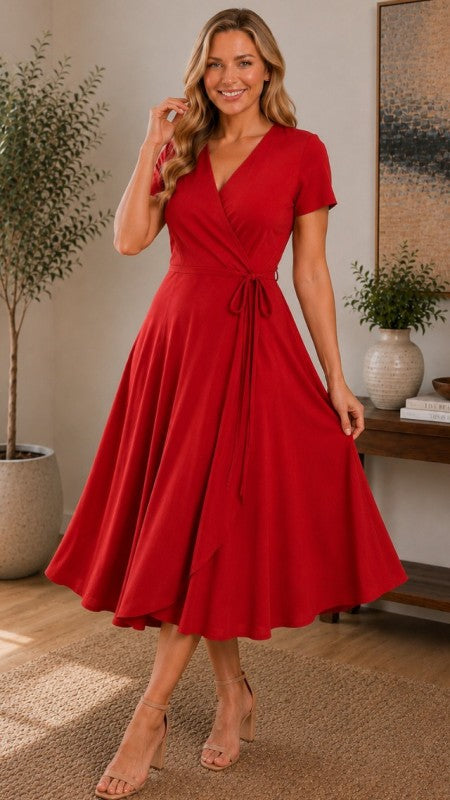 The Bella Romance Midi Dress