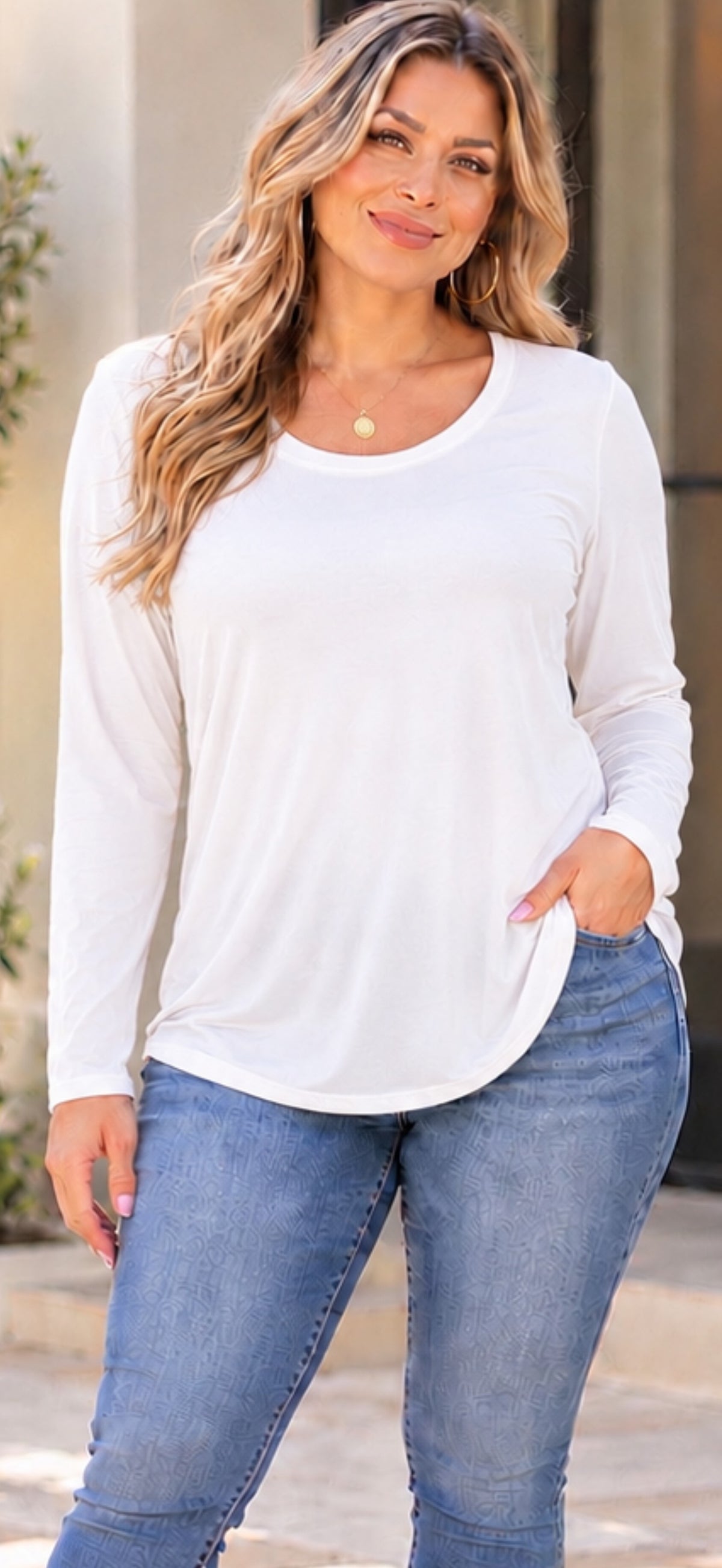 Willow Bamboo Long Sleeve Top