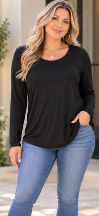 Willow Bamboo Long Sleeve Top
