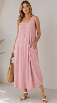 Camille Sleeveless Maxi Dress