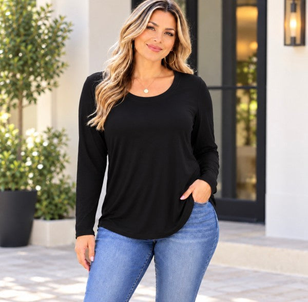 Avery Everyday Long Sleeve Top