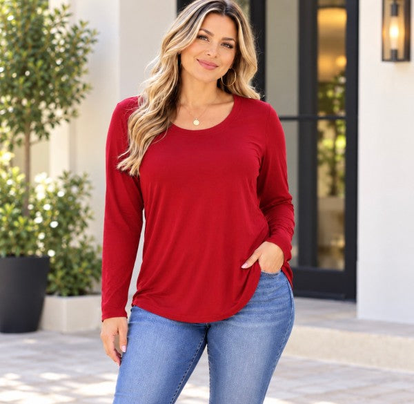 Avery Everyday Long Sleeve Top