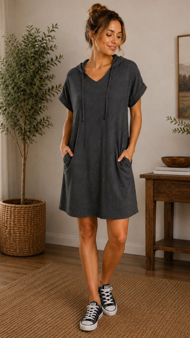 Sierra Hoodie Pocket Dress